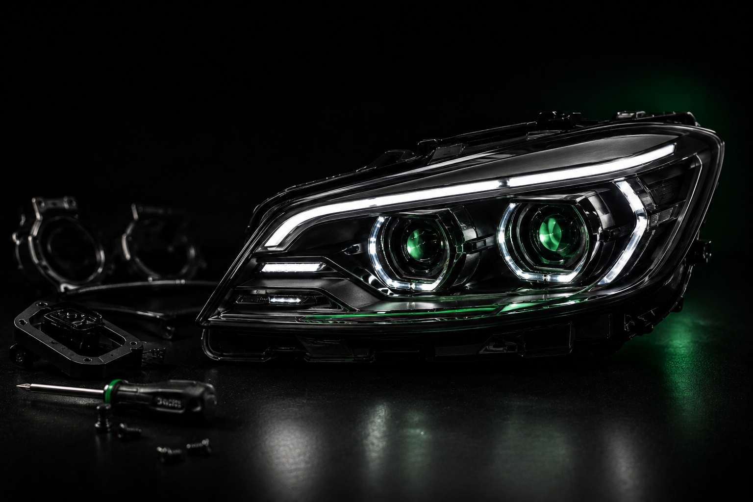 Custom Headlight Modifications Dublin